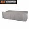 Modern Leisure Garrison Rect/Oval Patio Table & Chair Set Cover, Waterproof, 18 in. Lx64 in. Wx34 in. H, Granite 3005 - alternate 1